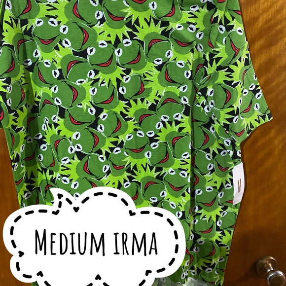 Tops - LuLaRoe Disney Kermit Irma